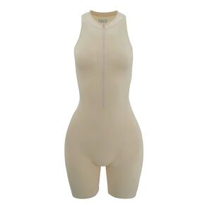 Davis Active Rip Romper in Cream